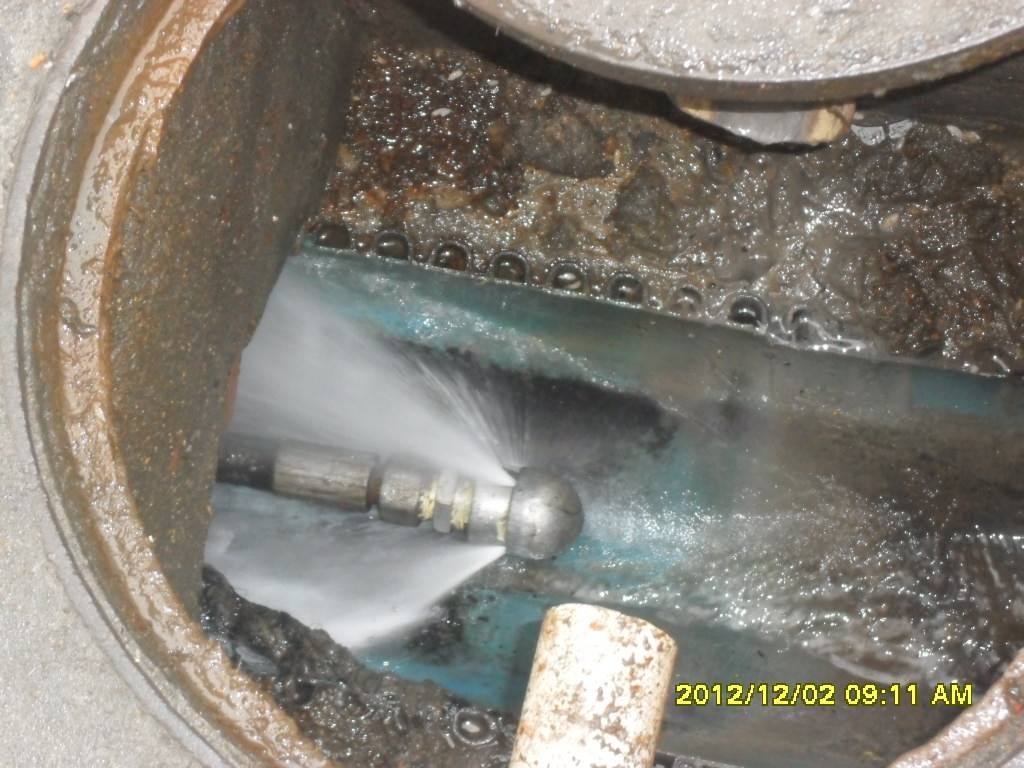 雨城污水管道高压清洗