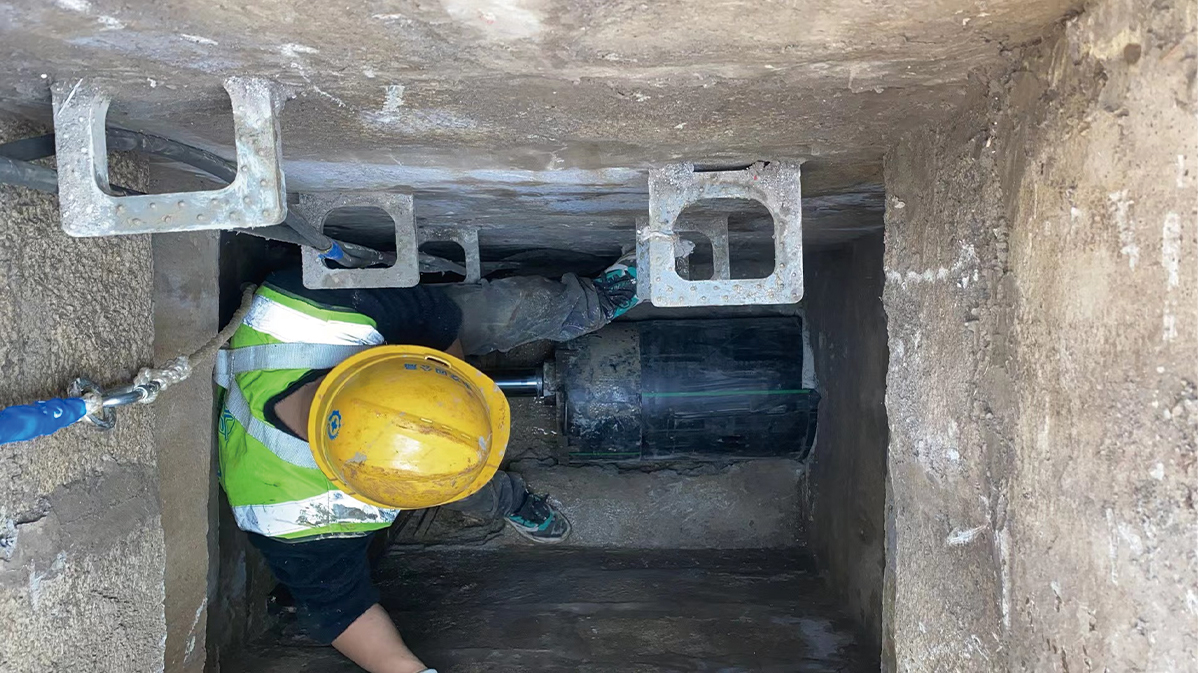 雨城HDPE短管内衬法